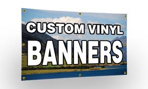 Custom vinyl banners...